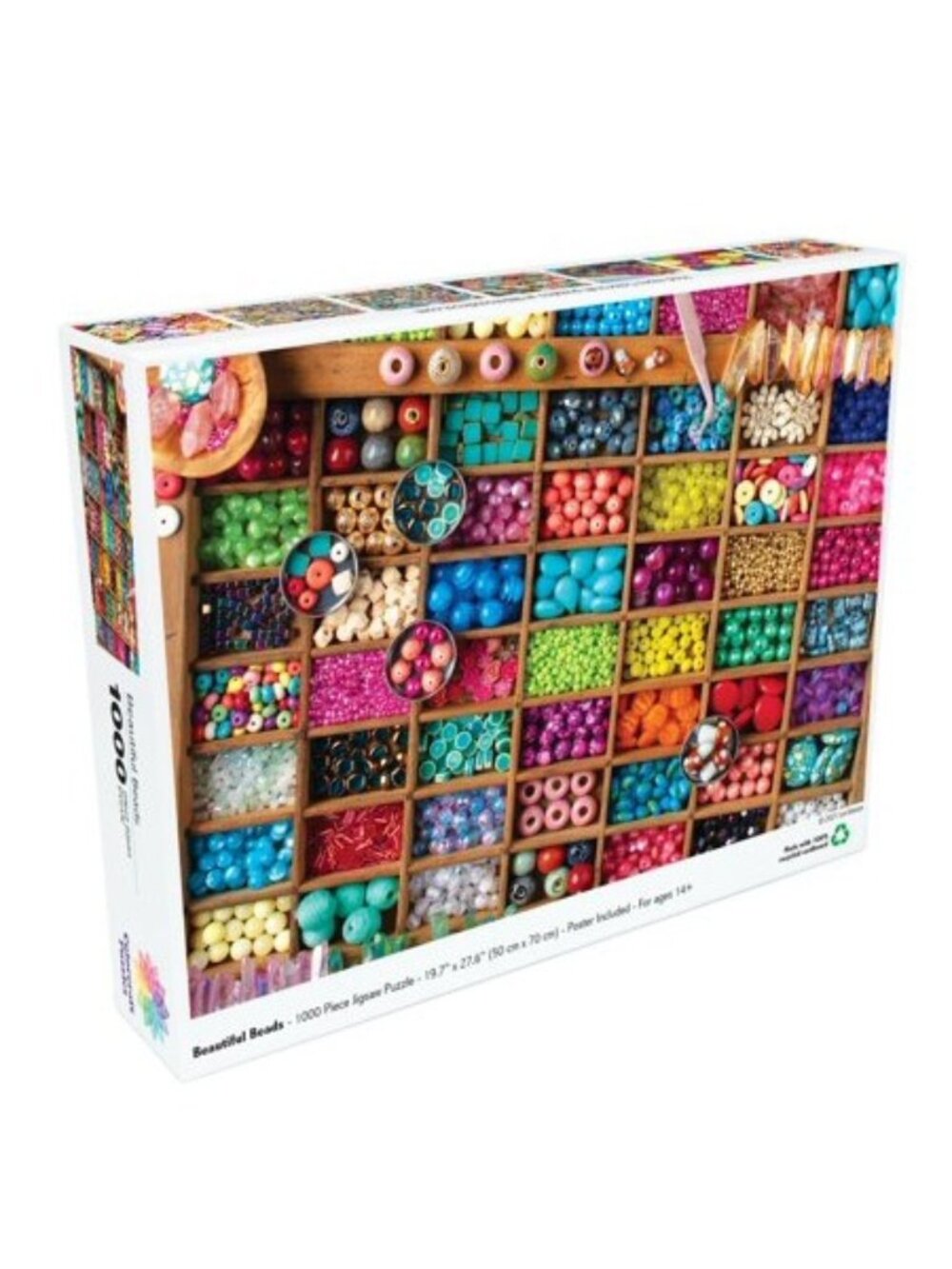 Beautiful Beads - 1000 Piece Jigsaw Puzzle - Picture 1 of 3